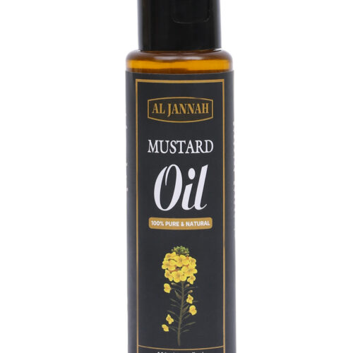 Al Jannah 100% Pure & Natural Mustard Oil – Cold-Pressed, 100ml